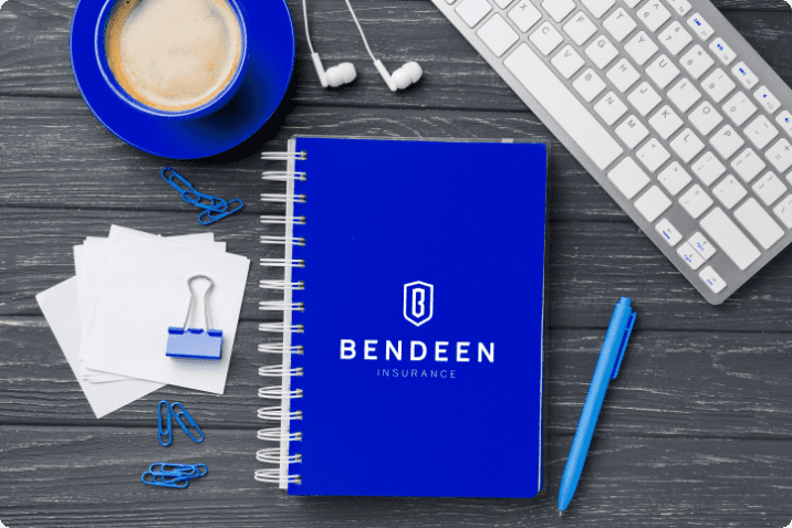 Bendeen keyboard and notebook
